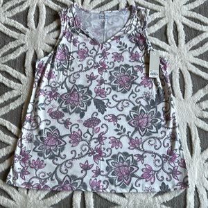 Floral tank top